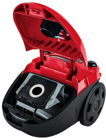Пылесос SCARLETT SC-VC80B63 с пылесборником, 1600 Вт, мощность всасывания 360 Вт, красный