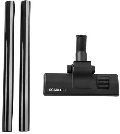 Пылесос SCARLETT SC-VC80B63 с пылесборником, 1600 Вт, мощность всасывания 360 Вт, красный