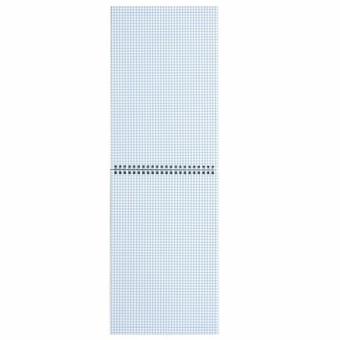 Блокнот БОЛЬШОЙ ФОРМАТ А4, 200х290 мм, 80 л., гребень, подложка, клетка, кросс-серия "PASTEL", BRAUBERG, 117032