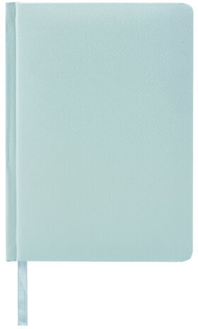 Ежедневник недатированный МАЛЫЙ ФОРМАТ А6 (100x150 мм) BRAUBERG "Profile", балакрон, 136 л., мятный, 111692