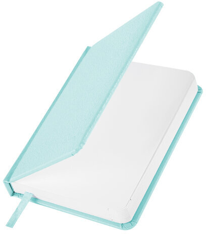 Ежедневник недатированный МАЛЫЙ ФОРМАТ А6 (100x150 мм) BRAUBERG "Profile", балакрон, 136 л., мятный, 111692