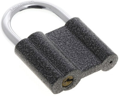 Замок навесной, ширина 70 мм, чугун, дужка d-10 мм, английский, 3 ключа, СИБРТЕХ, ЗН2-М1, 91612