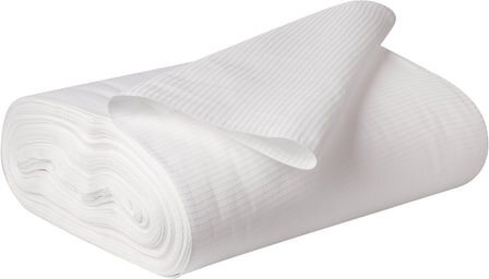 Полотно ВАФЕЛЬНОЕ отбеленное, рулон 0,45х50 м, плотность 120 (±10) г/м2, LAIMA, 604753, ГС