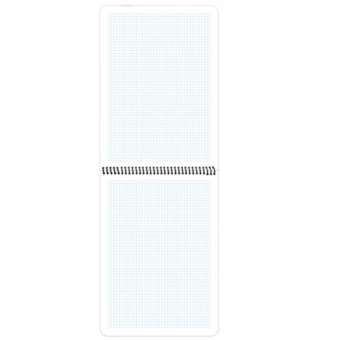 Блокнот БОЛЬШОГО ФОРМАТА А4, 80 л., обложка пластик, клетка, BRAUBERG "Metropolis", ЧЕРНЫЙ, 115577