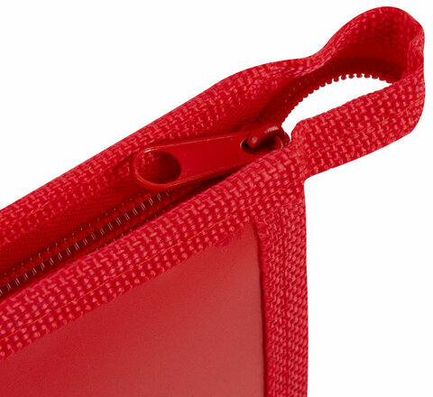 Папка для рисунков и чертежей ПИФАГОР А3, пластик, красная, 271133