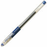 Ручка гелевая с грипом PILOT "G-1 Grip", СИНЯЯ, корпус прозрачный, узел 0,5 мм, линия письма 0,3 мм, BLGP-G1-5