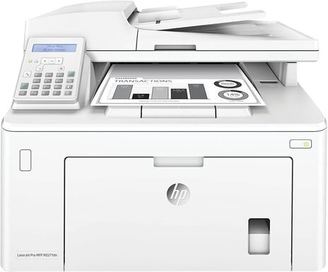 МФУ лазерное HP LaserJet Pro M227fdn "4 в 1", А4, 28 стр./мин., 30000 стр./мес., ДУПЛЕКС, АПД, сетевая карта, G3Q79A