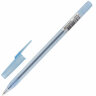 Ручка шариковая BRAUBERG "i-STICK" СИНЯЯ, пишущий узел 0,7 мм, линия письма 0,35 мм, 143442
