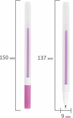 Ручки гелевые ПИФАГОР, НАБОР 30 ЦВЕТОВ, "ЭНИКИ-БЕНИКИ", линия письма 0,5 мм, 143825