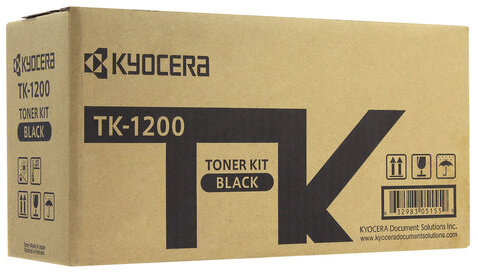 Тонер-картридж KYOCERA (TK-1200) P2335/M2235dn/M2735dn/M2835dw, ресурс 3000 стр., оригинальный, 1T02VP0RU0