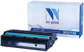 Картридж лазерный NV PRINT (NV-SP377XE) для RICOH SP-377DNwX/377SFNwX, ресурс 6400 страниц