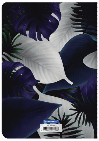 Тетрадь 40 л. в клетку обложка SoftTouch, фольга, бежевая бум. 70 г/м2, сшивка, А5 (147х210 мм), FLAMINGO, BRAUBERG, 403765