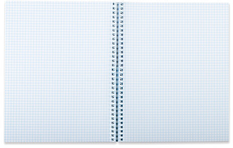 Тетрадь А4, 80 л., BRAUBERG, гребень, клетка, обложка твердая, "Nature", 404054