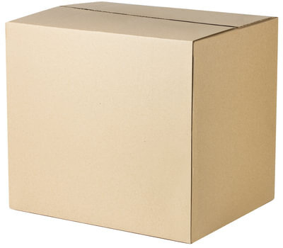 Гофроящик, длина 400 х ширина 320 х высота 340 мм, марка Т23, профиль В, FEFCO 0201 / ГОСТ, исполнение А