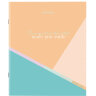 Тетрадь А5 48 л. BRAUBERG скоба, клетка, обложка картон, "Multicolor" (микс в спайке), 404361