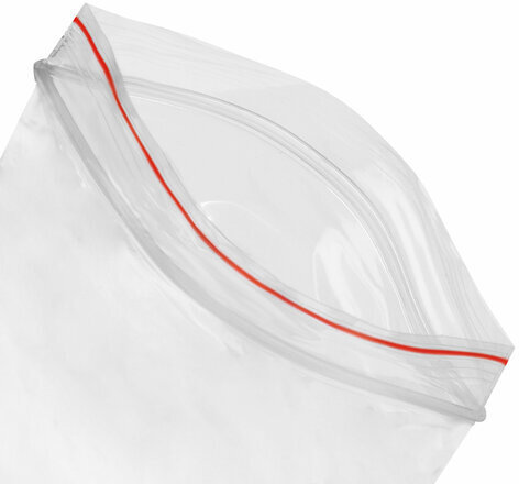 Пакеты с замком ZIP-LOCK "зиплок", комплект 100 шт., 6х8 см, ПВД, толщина 32 мкм, STAFF, 608164