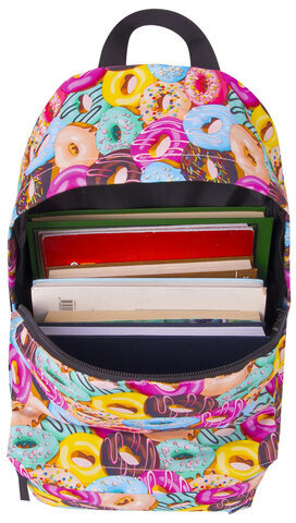 Рюкзак BRAUBERG, универсальный, сити-формат, Donuts, 20 литров, 41х32х14 см, 228862