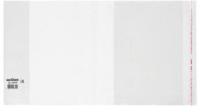 Обложка ПП 215х360 мм для тетрадей и дневников, ЮНЛАНДИЯ, универсальная, КЛЕЙКИЙ КРАЙ, 80 мкм, штрих-код, 229344