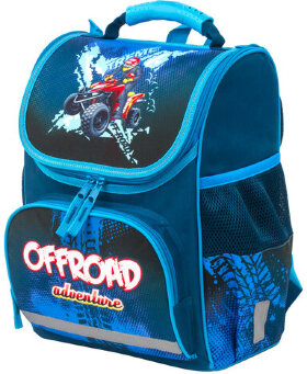 Ранец ПИФАГОР BASIC, с эргономичной спинкой, &quot;Quatro&quot;, 35х28х18 см, 229935