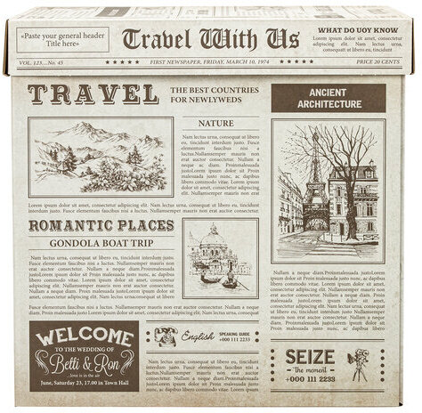 Короб для хранения из плотного микрогофрокартона 315х315х315 мм, КОМПЛЕКТ 3 шт., BRAUBERG HOME, 271818