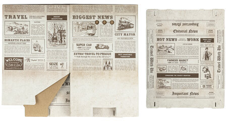 Короб для хранения из плотного микрогофрокартона 315х315х315 мм, КОМПЛЕКТ 3 шт., BRAUBERG HOME, 271818