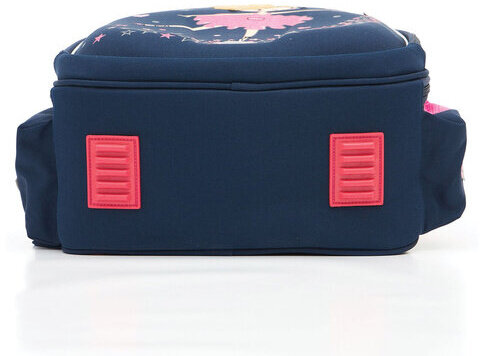 Ранец GRIZZLY анатомическая спинка, c брелоком, для девочек, "BALLERINA", 36х28х20 см, RAz-486-6/1