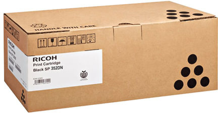 Тонер-картридж RICOH (407383) Ricoh SP C352DN, черный, ресурс 7000 стр., оригинальный