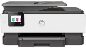 МФУ струйное HP OfficeJet Pro 8023 &quot;3 в 1&quot; A4, 29 стр./мин, 20000 стр./месяц, 1200х1200, ДУПЛЕКС, Wi-Fi, сетевая карта, 1KR64B