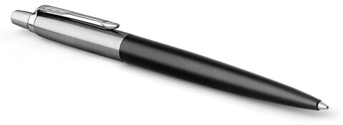 Ручка шариковая PARKER "Jotter Core Bond Street Black CT", корпус черный, хромированные детали, синяя, 1953184