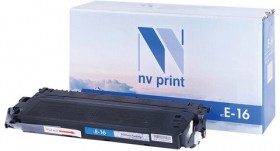 Картридж лазерный NV PRINT (NV-E16) для CANON FC-108/128/PC750/880, ресурс 2000 стр.