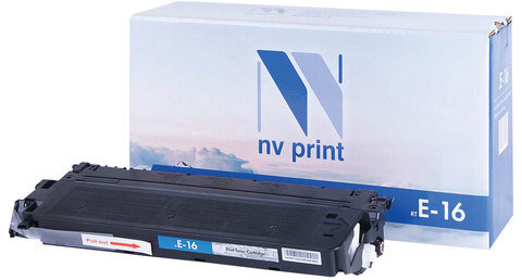 Картридж лазерный NV PRINT (NV-E16) для CANON FC-108/128/PC750/880, ресурс 2000 стр.
