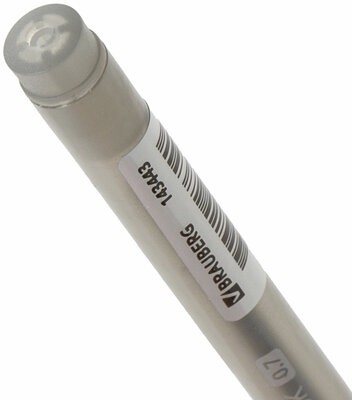 Ручка шариковая BRAUBERG "i-STICK", ЧЕРНАЯ, пишущий узел 0,7 мм, линия письма 0,35 мм, 143443