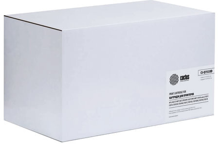Картридж лазерный CACTUS (CS-Q7553XD) для HP LaserJet 2015/2015n/2014, комплект 2 шт., ресурс 2х7000 стр.