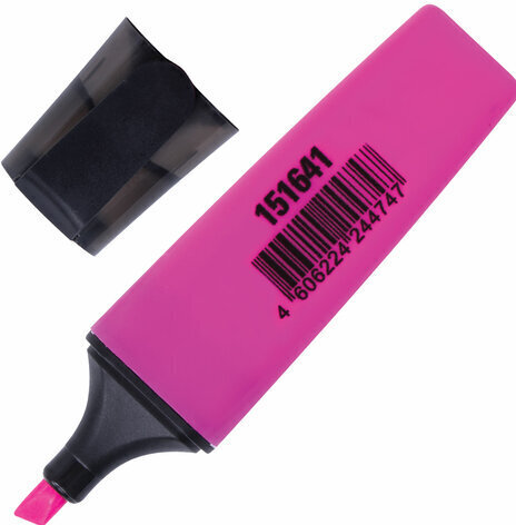Текстовыделитель STAFF "EVERYDAY HL-638", РОЗОВЫЙ, линия 1-5 мм, 151641