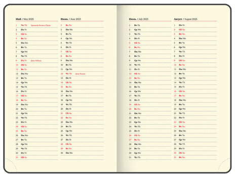 Ежедневник датированный 2025, А5, 138x213 мм, BRAUBERG "Imperial", под кожу, розовый, 115790