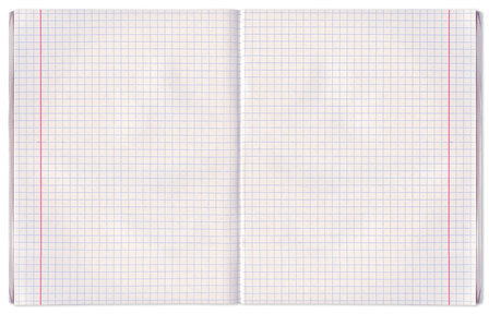 Тетрадь бумвинил, А5, 96 л., скоба, офсет №2 ЭКОНОМ, клетка, с полями, STAFF, ЗЕЛЕНЫЙ, 403416