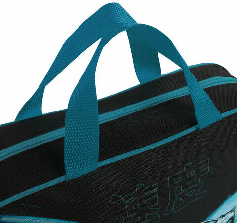 Папка на молнии с ручками BRAUBERG А4, 1 отделение, полиэстер, 80 мм, "Night race", 272180