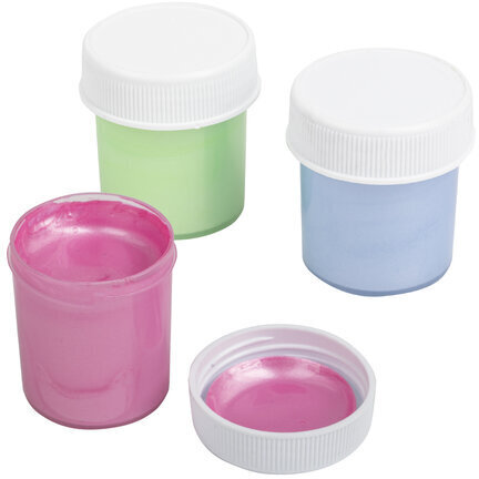 Краски акриловые ПЕРЛАМУТРОВЫЕ для рисования и хобби BRAUBERG 6 цветов по 20 мл, 191603