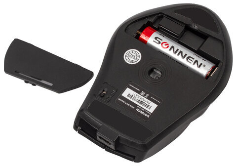 Батарейки КОМПЛЕКТ 4 шт., SONNEN, АА (R6, 15А), солевые, пальчиковые, в пленке, 451097