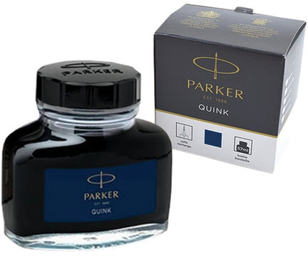 Чернила PARKER "Bottle Quink", объем 57 мл, синие, 1950376
