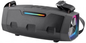 Колонка портативная DEFENDER Beatbox 25, 25 Вт, 3000 мАч, Bluetooth, FM, Type-C, черная, 65325