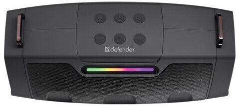 Колонка портативная DEFENDER Beatbox 25, 25 Вт, 3000 мАч, Bluetooth, FM, Type-C, черная, 65325