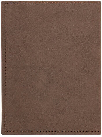 Обложка для паспорта с карманами и резинкой, мягкая экокожа, "PASSPORT", коричневая, BRAUBERG, 238204