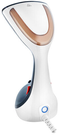 Отпариватель ручной BRAYER BR4123, 1630 Вт, 25 г/мин, резервуар 0,27 л, 1 режим, синий/белый