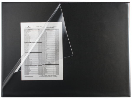 Коврик-подкладка настольный для письма (650х490 мм), с карманом, ДПС, 2879.П