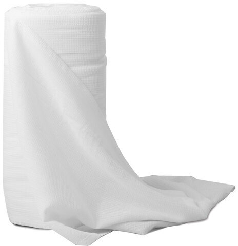 Полотно ВАФЕЛЬНОЕ отбеленное, ПЛОТНОЕ, рулон 0,45х50 м, плотность 240(±10) г/м2, ГОСТ, LAIMA, 604755