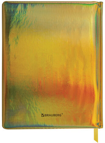 Дневник 1-11 класс 48 л., кожзам (твердая с поролоном), фольга, BRAUBERG HOLIDAY, "Музыка", 106914