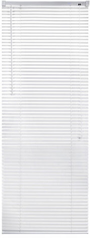 Жалюзи горизонтальные BRABIX 80х155 см, ПЛАСТИК, цвет белый, 606026