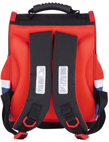 Ранец ЮНЛАНДИЯ WISE для начальной школы, "Feel the speed", 37x29х15 см, 270590