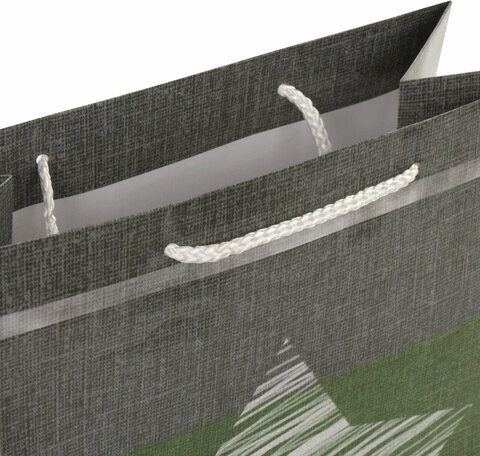 Пакет подарочный 26x12,7x32,4 см, ЗОЛОТАЯ СКАЗКА "Звезда", ламинированный, 606588